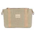 Bolso Crossbody con cambiador Waffle Verde musgo