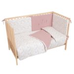 Funda nórdica reversible con protector para cuna Niza 60/70cm.