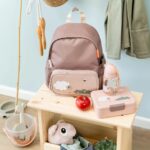 Caja de almuerzo con separador Tiny farm Rosa - Imagen 4