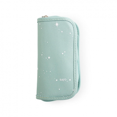 Estuche 7 piezas de aseo para bebé verde - Imagen 2