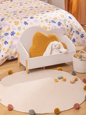 Mueble para juguetes Doucer Osito Nube blanco - Imagen 2