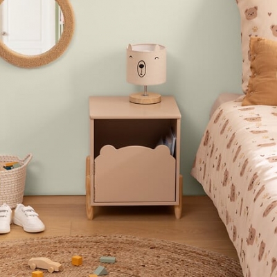Mesita de noche infantil Doucer Osito beige - Imagen 2