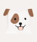 Cojín infantil cuadrado Caniche Scott