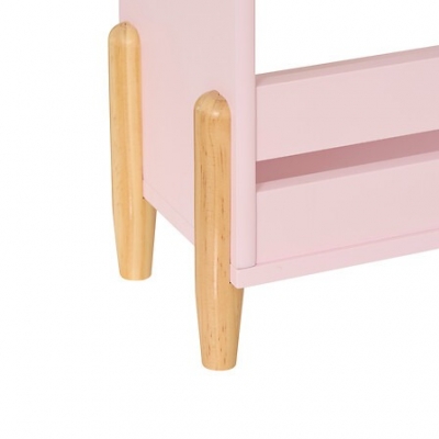 Mueble biblioteca infantil Doucer Flor rosa - Imagen 3