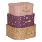 Juego de 3 cajas de almacenaje Nomad