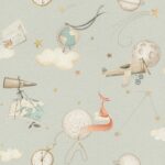 Papel pintado aventuras en el espacio