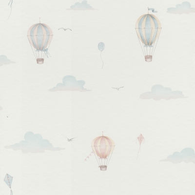Papel pintado globos aerostáticos