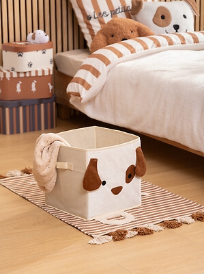Cubo infantil para juguetes Caniche Scott - Imagen 2