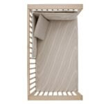 Funda nórdica con protector para cuna de 60 Derby beige - Imagen 3