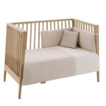 Funda nórdica con protector para cuna de 70 Rustic rosa