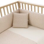 Funda nórdica con protector para cuna de 70 Rustic rosa - Imagen 5