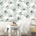 Papel pintado pandas y eucalipto - Imagen 2