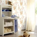 Papel pintado ositos y nubes rosa - Imagen 2