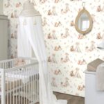 Papel pintado tribus del bosque rosa - Imagen 2