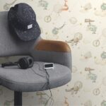 Papel pintado aventuras en el espacio blanco - Imagen 2