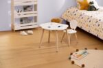 Mesa de madera infantil Douceur blanco - Imagen 3