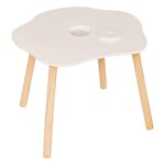 Mesa de madera infantil Douceur blanco - Imagen 4