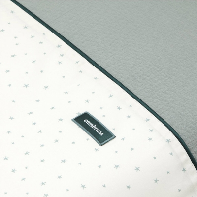 Funda nórdica con protector para cuna de 60 Magia verde - Imagen 5