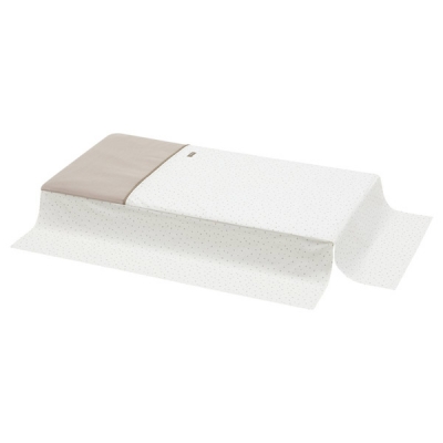Colcha con protector para cuna de 60 Magia beige - Imagen 7