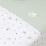 Colcha con protector para cuna de 60 Greeny verde - Imagen 4