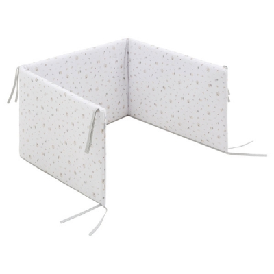 Colcha con protector para cuna de 60 Greeny verde - Imagen 6