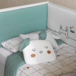 Protector chichonera para cuna de 60x120cm Happy - Imagen 2