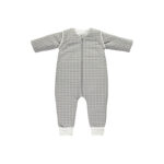 Saco para dormir con pies 80cm Checks Gris TOG 2.5