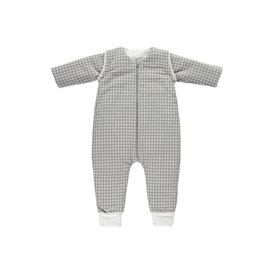 Saco para dormir con pies 80cm Checks Gris TOG 2.5