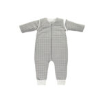 Saco para dormir con pies 80cm Checks Gris TOG 2.5 - Imagen 3