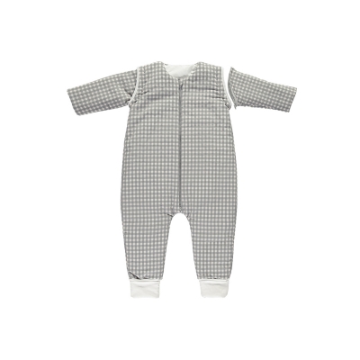 Saco para dormir con pies 80cm Checks Gris TOG 2.5 - Imagen 3
