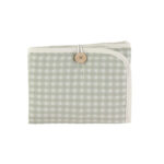 Cambiador de viaje Checks Verde