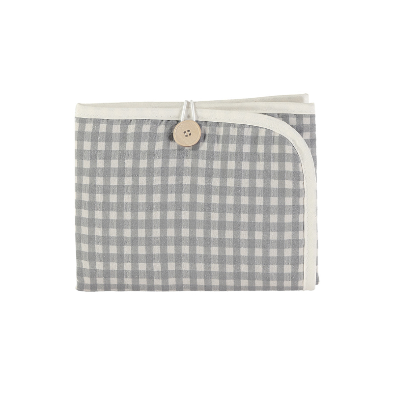 E7036250 Cambiador de viaje Checks Gris - Imagen 1