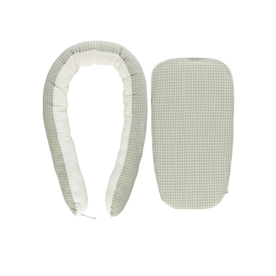 Nido para bebé Checks Verde - Imagen 2