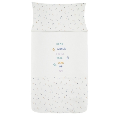 Funda nórdica+protector+relleno de 60x120cm Lavanda - Imagen 4