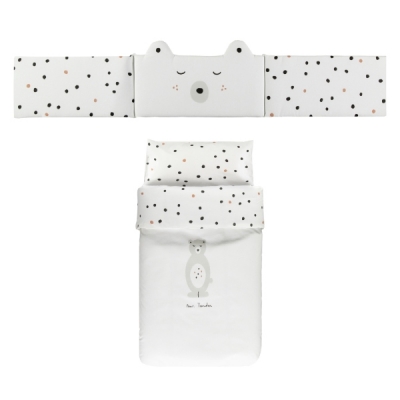 Funda nórdica+protector+relleno de 60x120cm Mr. Tender