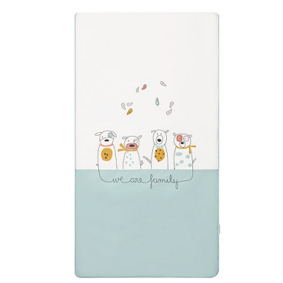 Colcha con protector para cuna de 60x120cm Family - Imagen 2