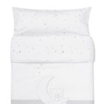 Funda nórdica para maxicuna Teddy gris - Imagen 2