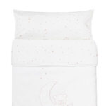 Funda nórdica para cuna Teddy rosa - Imagen 3