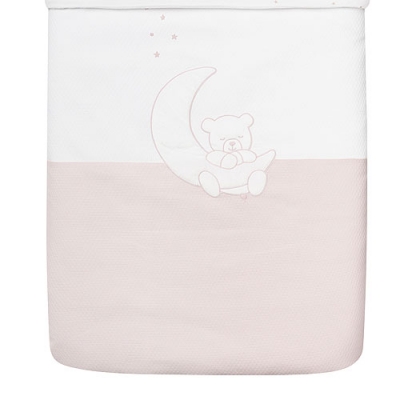 Funda nórdica para maxicuna Teddy rosa - Imagen 2