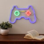 Lámpara mural de Neón Mando de Juegos