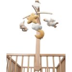 Móvil musical de madera beige naturals - Imagen 6