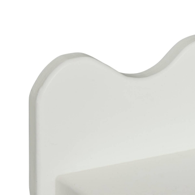 Estantería infantil madera maciza Waves blanco - Imagen 3