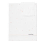 Juego de sábanas 60x120cm Teddy rosa