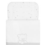 Saco nórdico para cuna de 70x120cm Teddy gris - Imagen 2