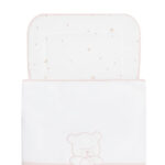 Saco nórdico para cuna de 60x120cm Teddy rosa - Imagen 3