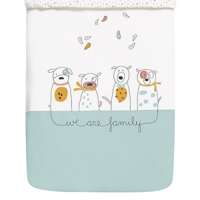 Saco nórdico para cuna de 60x120cm Family - Imagen 2